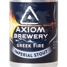 Axiom Brewery Greek Fire 27° Imperial Stout