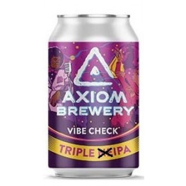 Axiom Brewery Vibe Check 24° Triple NEIPA 